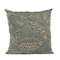 thumbnail image 1 of Plutus Brands Blue Plutus Festive Jacquard Luxury Throw Pillow 24 in x 24in, Double Sided 24" x 24", 1 of 2