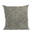 thumbnail image 1 of Plutus Brands Blue Hidden Planet Medallion Luxury Throw Pillow-Size:20" x 20", 1 of 9