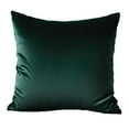 thumbnail image 1 of Plutus Emerald Opulence Velvet Luxury Throw Pillow, 1 of 6