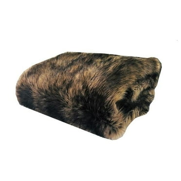 Plutus Brands  36 x 60 in. Sand Mountain Coyote Handmade Luxury Throw