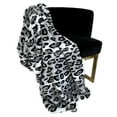 thumbnail image 1 of Plutus Brands Plutus Gray Silver Jaguar Faux Fur Luxury Throw Blanket, Blanket 96L x 110W Queen, 1 of 3