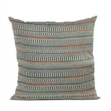 Plutus Brands  Blue Lane Stripe Luxury Throw Pillow - 16 x 16 in.