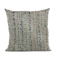 thumbnail image 1 of Plutus 20" x 20" Mixed Stripe Luxury Throw Pillow in Blue, 1 of 2