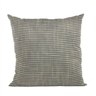 Plutus Brands  Blue Simple Stripe Luxury Throw Pillow - 20 x 20 in.