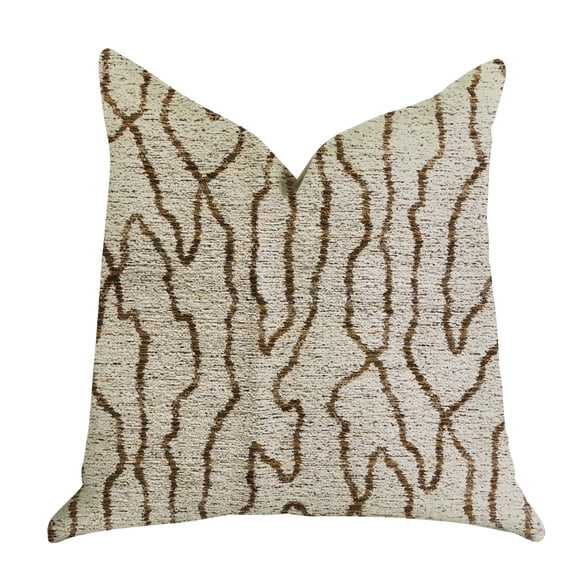 Plutus Brands Buttercup Harlow Luxury Throw Pillow Double Sided 20" x 36" King