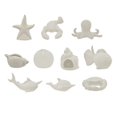 thumbnail image 1 of Plutus Brands Ceramic Coastal Decor in Multi-Colored Porcelain Set of 10, 1 of 1