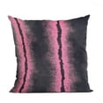 thumbnail image 1 of Plutus Fuchsia Black Fluffy Fields Animal Faux Fur Luxury Throw Pillow - Double sided 20" x 36" King, 1 of 5