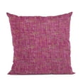 thumbnail image 1 of Plutus Fuchsia New Planet Cut Velvet Luxury Throw Pillow - Double sided 20" x 36" King, 1 of 2