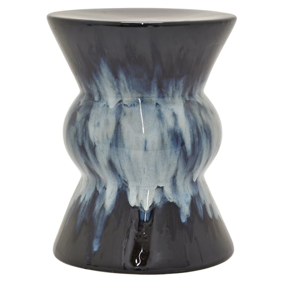 Plutus Brands Garden Planter Stand in Blue Porcelain