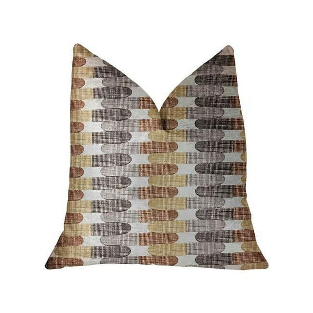 Plutus Brands Gladstone Tiles Multicolor Luxury Throw Pillow