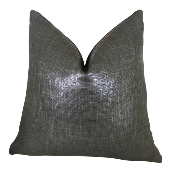 Plutus Bear Canyon Handmade Throw Pillow, (Double sided 22" x 22")