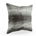 thumbnail image 1 of Plutus Gray Silver Furever Animal Faux Fur Luxury Throw Pillow - Double sided 20" x 20", 1 of 2