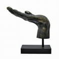 thumbnail image 1 of Plutus Modern Hand On Base in Bronze, 1 of 1