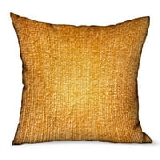 Plutus Brands Honey Lust Brown Solid Luxury Outdoor/Indoor Throw Pillow