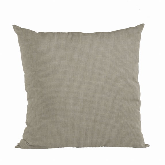 Plutus Linen Waffle Textured Solid, Sort Of A Waffle Texture Luxury Throw Pillow - Double sided 20" x 20"