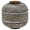 thumbnail image 1 of Plutus Brands Metal Decorative Lantern in Brown Metal, 1 of 1