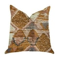 thumbnail image 1 of Plutus Brands Mira Oasis Shades of Brown Double Sided Luxury Throw Pillow 22" x 22", 1 of 3