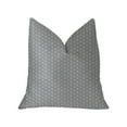 thumbnail image 1 of Plutus Brands Myriad Hexagon Blue and Beige Luxury Throw Pillow, 1 of 3