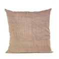 thumbnail image 1 of Plutus Blush Lux Velvet Shiny Velvet Luxury Throw Pillow - Double sided 16" x 16", 1 of 5