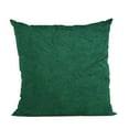 thumbnail image 1 of Plutus Emerald Lux Velvet Shiny Velvet Luxury Throw Pillow - Double sided 16" x 16", 1 of 5