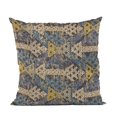 thumbnail image 1 of Plutus 24" x 24" Arrows Stripe Luxury Throw Pillow in Blue, 1 of 3