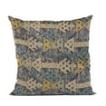 thumbnail image 1 of Plutus Brands Plutus Blue Arrows Stripe Luxury Throw Pillow, 26L x 26W, 1 of 2