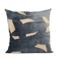 thumbnail image 1 of Plutus Brands Blue Plutus Palm Floral Luxury Throw Pillow 24 in x 24in, Double Sided 24" x 24", 1 of 2