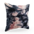 thumbnail image 1 of Plutus Pink Navy Fureal Animal Faux Fur Luxury Throw Pillow - Double sided 16" x 16", 1 of 5