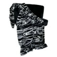 thumbnail image 1 of Plutus Black White Galaxy Faux Fur Luxury Throw Blanket, 1 of 3
