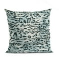 thumbnail image 1 of Plutus Green Luxe Lash Animal Faux Fur Luxury Throw Pillow - Double sided 20" x 36" King, 1 of 5