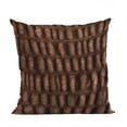 thumbnail image 1 of Plutus Brown Plush Pelt Animal Faux Fur Luxury Throw Pillow - Double sided 20" x 36" King, 1 of 5