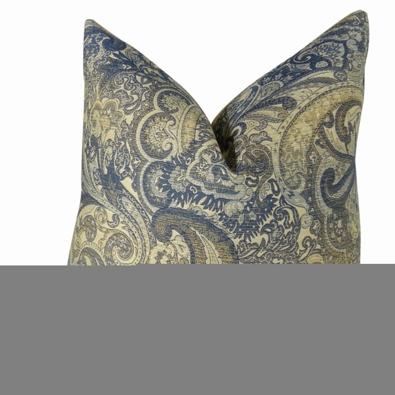 Plutus Paciotti Handmade Throw Pillow-Color:Multi,Size:12" x 25"