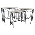 thumbnail image 1 of Plutus Brands Planter Stand in Black Metal Set of 3, 1 of 1