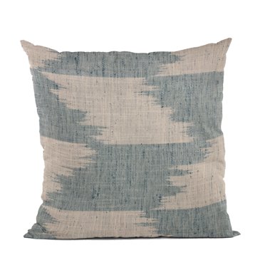 Plutus Brands Plutus Blue Faded Abstract Luxury Throw Pillow, 12L x 20W