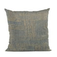 thumbnail image 1 of Plutus Brands Blue Lux Abstract Luxury Throw Pillow-Size:26" x 26", 1 of 9