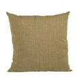 thumbnail image 1 of Plutus Desized Wall Textured Solid, With Open Weave. Luxury Throw Pillow - Double sided 18" x 18", 1 of 5