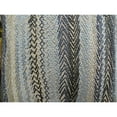 thumbnail image 1 of Plutus Brands Plutus Zigzag Rows Graphite Handmade Throw Pillow, 1 of 3