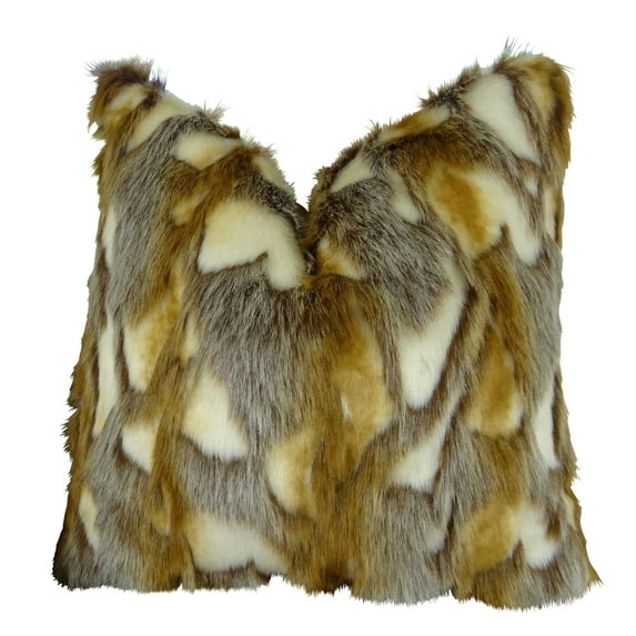 Plutus Brandy Fox Handmade Throw Pillow-Color:Multi,Size:24" x 24"