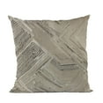 thumbnail image 1 of Plutus Brands Brown Plutus Hidden Tour Abstract Luxury Throw Pillow 20 in x 20in, Double Sided 20" x 20", 1 of 8