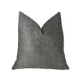 thumbnail image 1 of Plutus Cambridge Gray and Silver Luxury Throw Pillow 20"L x20"W, 1 of 3