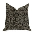 thumbnail image 1 of Plutus Carbonado Mine Throw Pillow in Black and White 16"L x16"W, 1 of 3