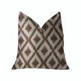 thumbnail image 1 of Plutus Casa Nova Brown Luxury Throw Pillow 26"L x26"W, 1 of 3