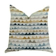 thumbnail image 1 of Plutus Caspian Rush Patterned Luxury Throw Pillow, 1 of 3