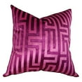 thumbnail image 1 of Plutus Cesire Velvet Maze Handmade Throw Pillow, (Double sided 20" x 26" Standard), 1 of 3