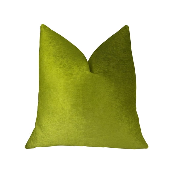 Plutus Contentment Grass Throw Pillow, (Double sided 20" x 36" King)