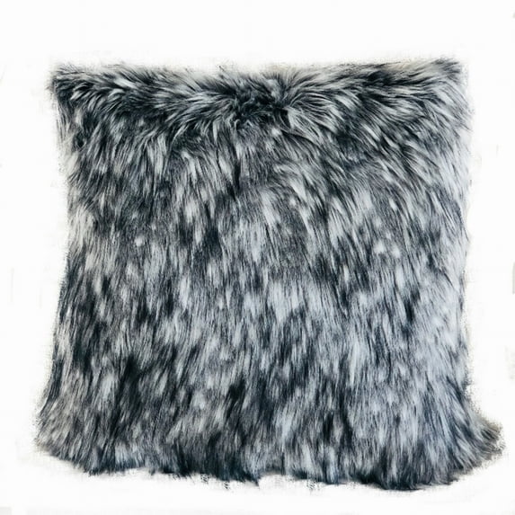 Plutus Cozy Siberian Husky Gray White Black Handmade Luxury Pillow
