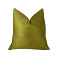 thumbnail image 1 of Plutus Deep Lemon Grass Metallic Citrine and Gold Pillow 20"L x36"W, 1 of 3