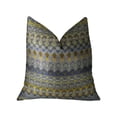 thumbnail image 1 of Plutus Designer Multicolor Merlot Way Handmade Throw Pillow - Blue - Navy & Yellow - 12 x 20 in., 1 of 4
