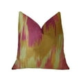 thumbnail image 1 of Plutus Electra Magenta Orange and Cream Handmade Luxury Pillow, 1 of 3