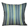 thumbnail image 1 of Plutus Brands Garden Tassel Blue Stripes Luxury Outdoor/Indoor Throw Pillow, 1 of 3